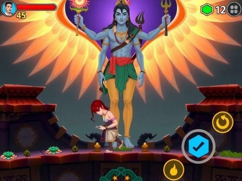 Shiva S Divine Challenge Gameplay Screenshot